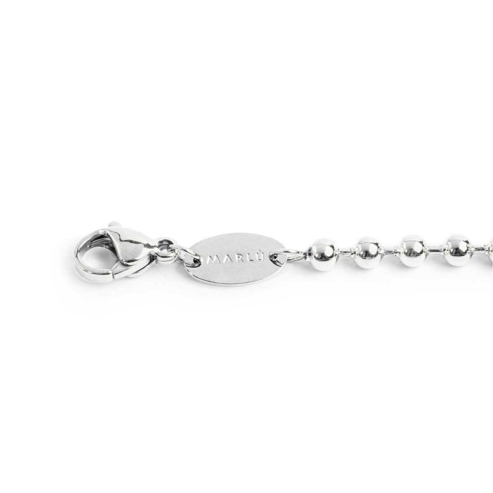 Kkjoy Bracciale Saturno In Acciaio Inossidabile Con Ciondolo Stella E Tripla Luna – Catena 17+5 Cm – Gioiello Per Donna, Simbolo Di Potere E Coraggio