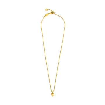 Collana Marlù Time To in acciao pvd oro con cuore e zircone MISURA UNICA