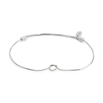Bracciale Marlù nodo catena snake acciaio regolabile 6,5 cm REGOLABILE