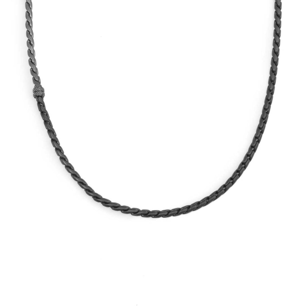 Collana a catena in acciaio nero da 18 mm | Disponibile! | Lucleon Collana a catena in acciaio nero da 18 mm | Disponibile! | Lucleon