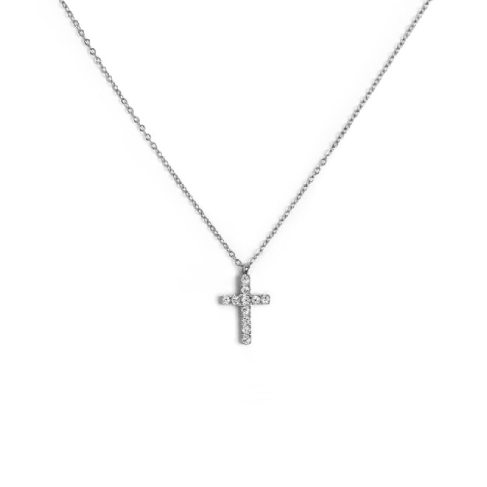 Collana con pendente Marlù in acciaio color argento MA.31CN0005-W
