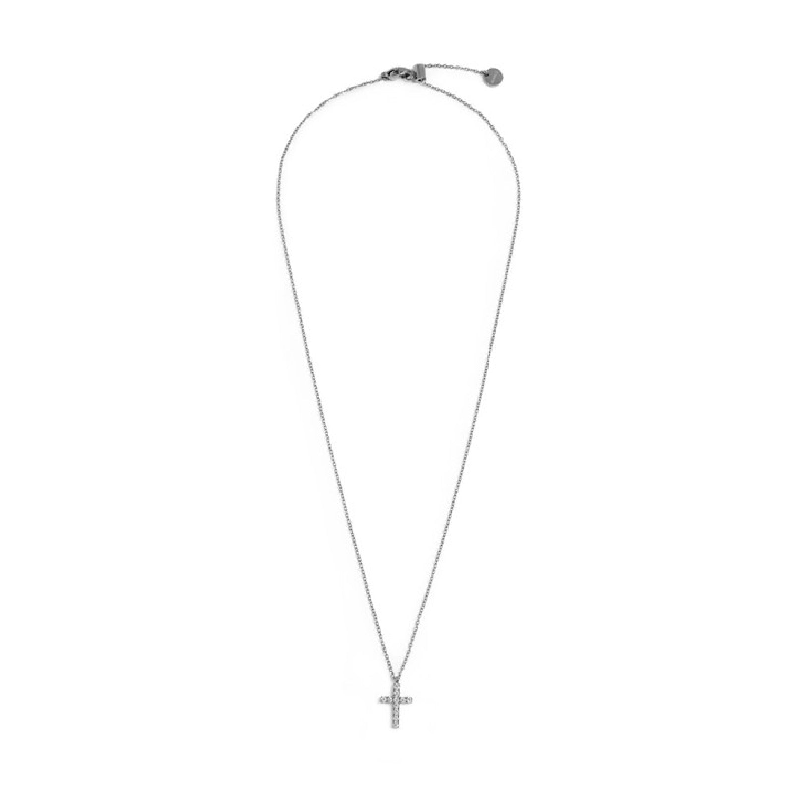 Collana con pendente Marlù in acciaio color argento MA.31CN0005-W