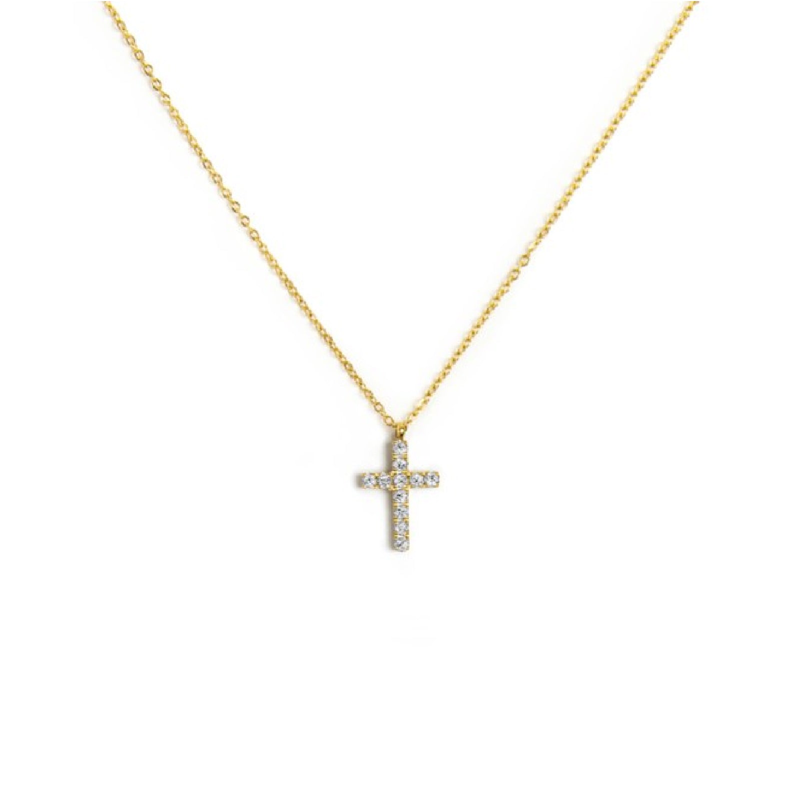 Collana con pendente Marlù in acciaio color oro MA.31CN0005G-W