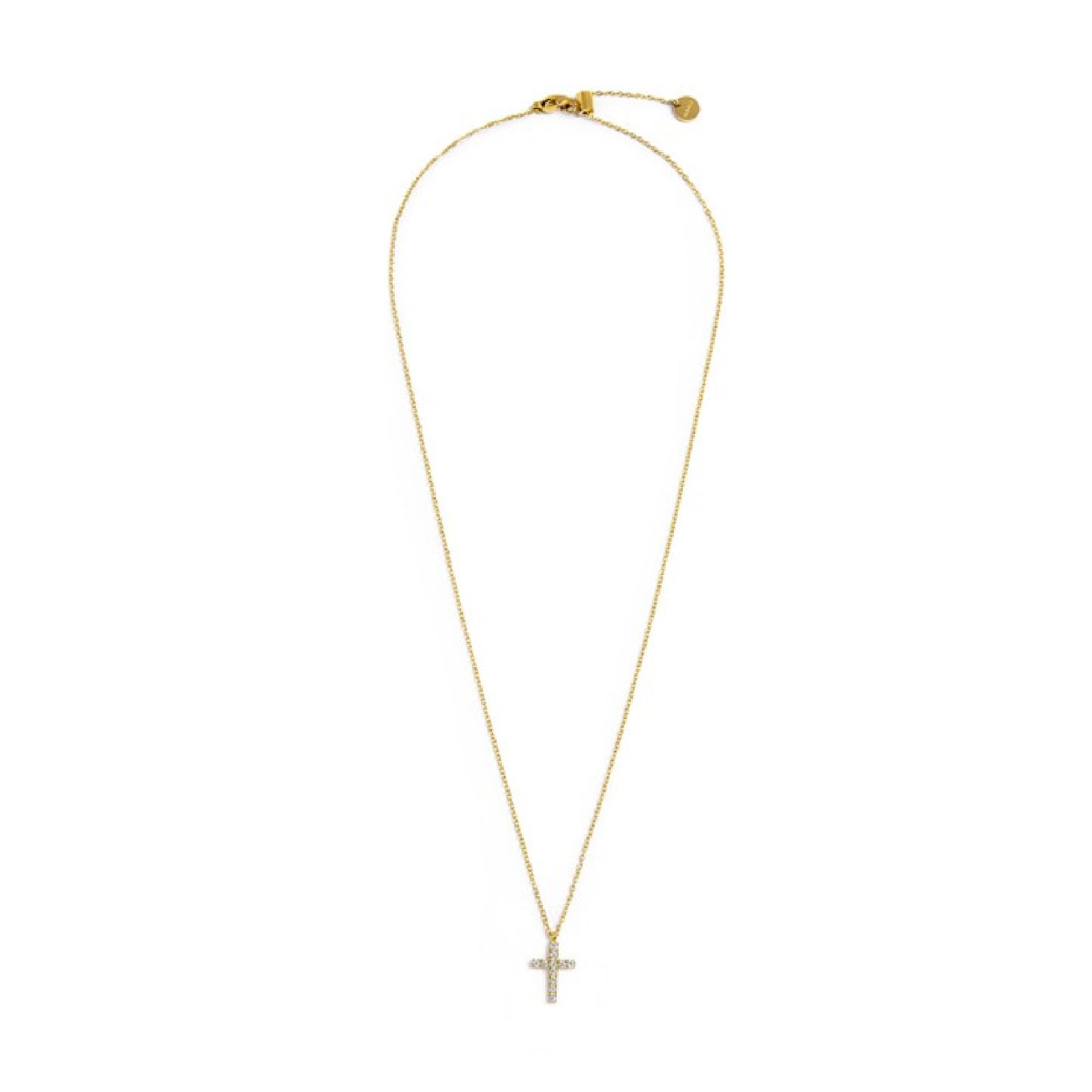 Collana con pendente Marlù in acciaio color oro MA.31CN0005G-W