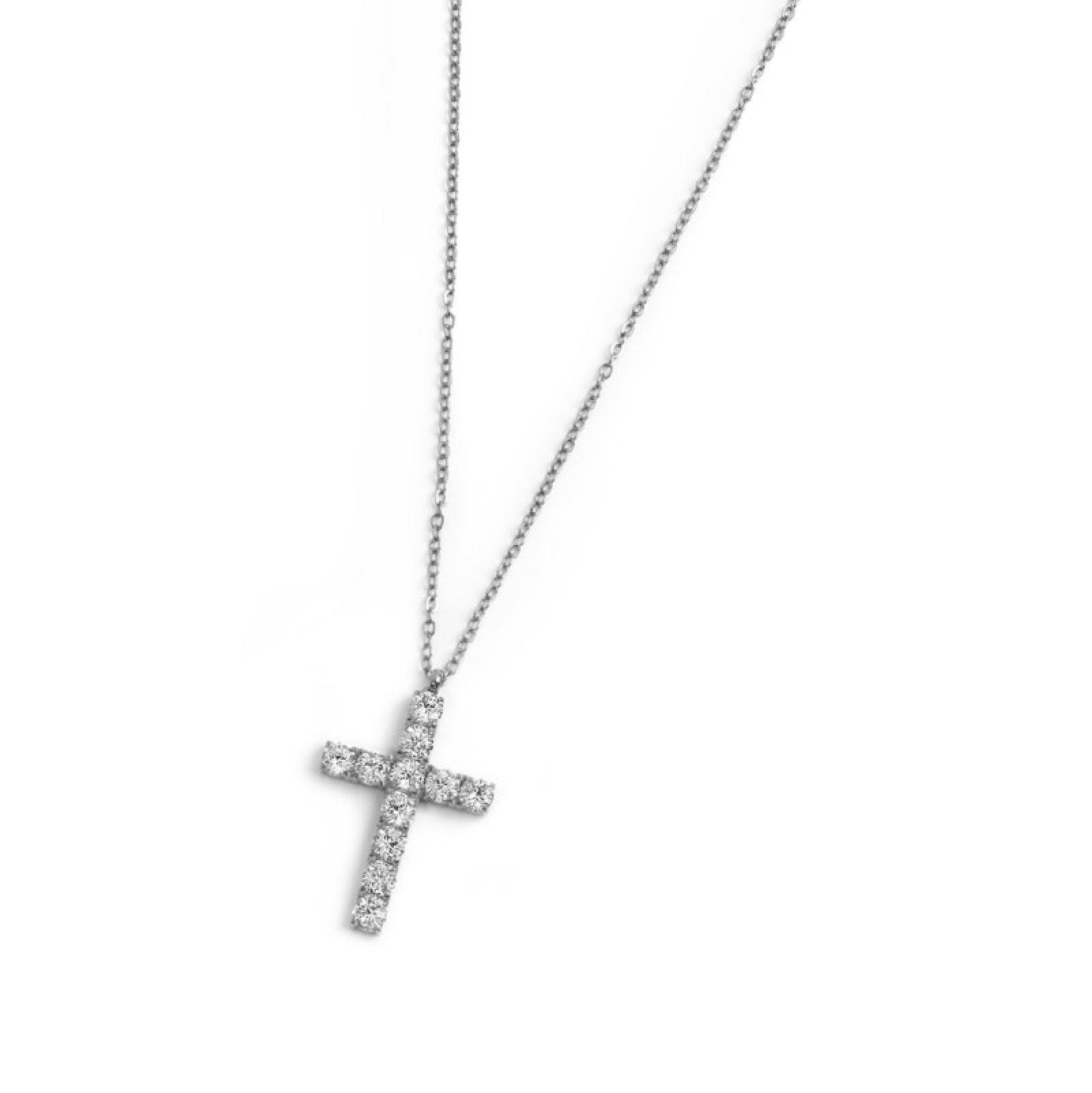 Collana con pendente Marlù in acciaio color argento MA.31CN0006-W