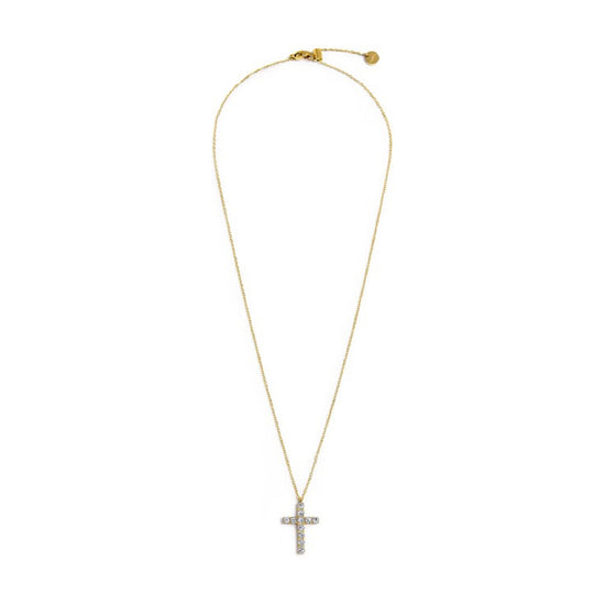 Collana con pendente Marlù in acciaio color oro MA.31CN0006G-W
