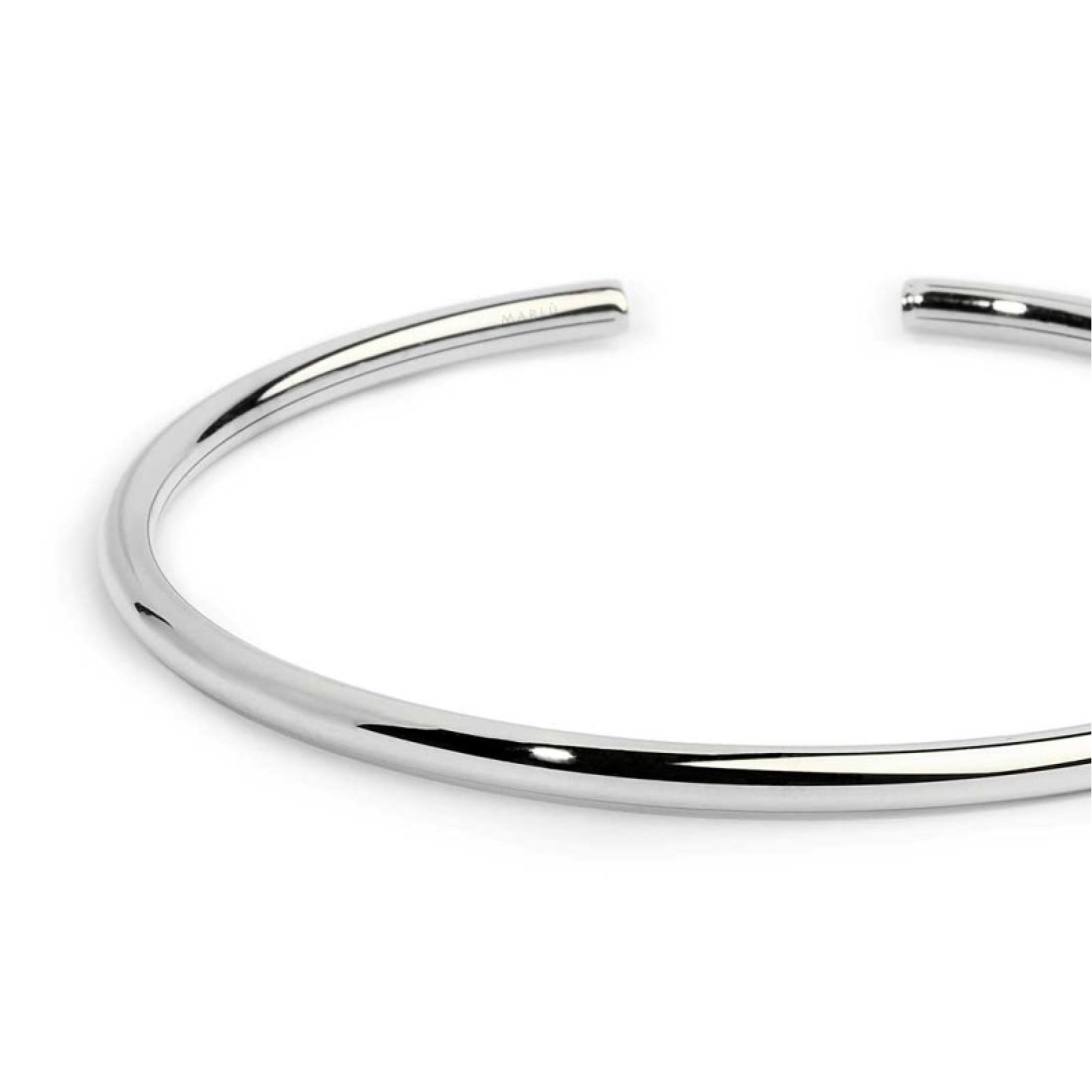 Bracciale rigido tubolare Marlù in acciaio diametro 0,3 cm Rigido