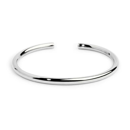 Bracciale rigido tubolare Marlù in acciaio diametro 0,4 cm Rigido