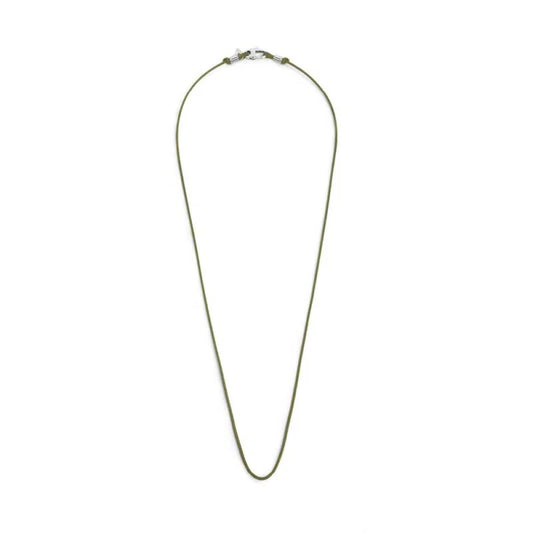 Bracciale trafromabile collana Marlù con cordino verde REGOLABILE