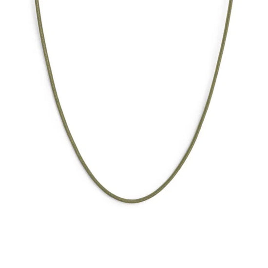 Bracciale trafromabile collana Marlù con cordino verde REGOLABILE