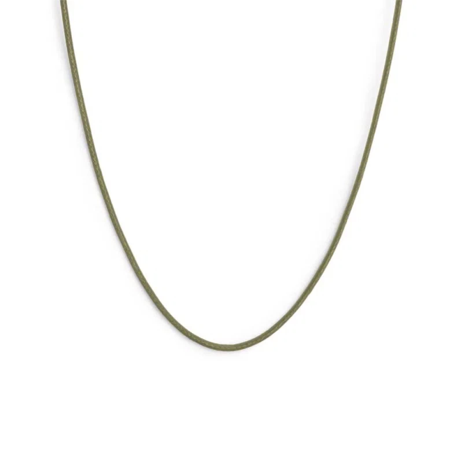 Bracciale trafromabile collana Marlù con cordino verde REGOLABILE