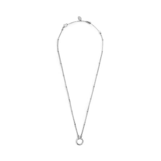 Collana catena Marlù Vision in acciaio con moschettone MISURA UNICA