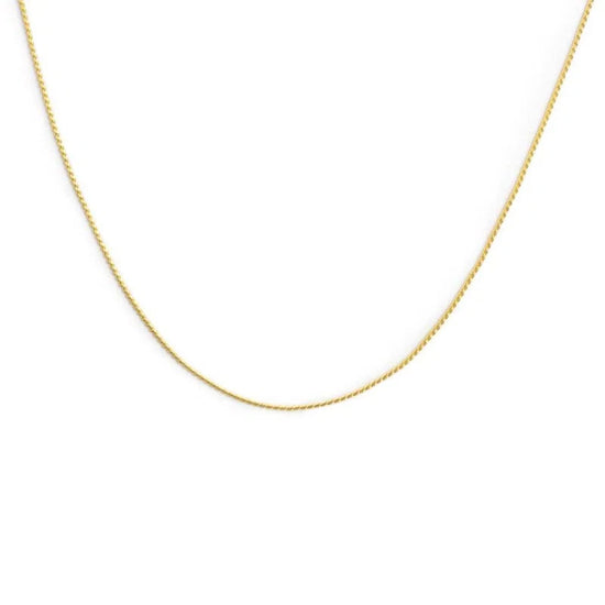 Collana catena Marlù Vision in acciaio pvd oro serpentina MISURA UNICA