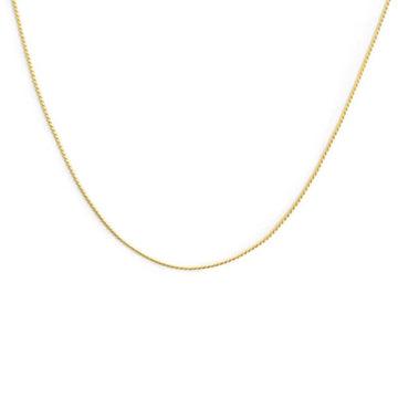 Collana catena Marlù Vision in acciaio pvd oro serpentina MISURA UNICA