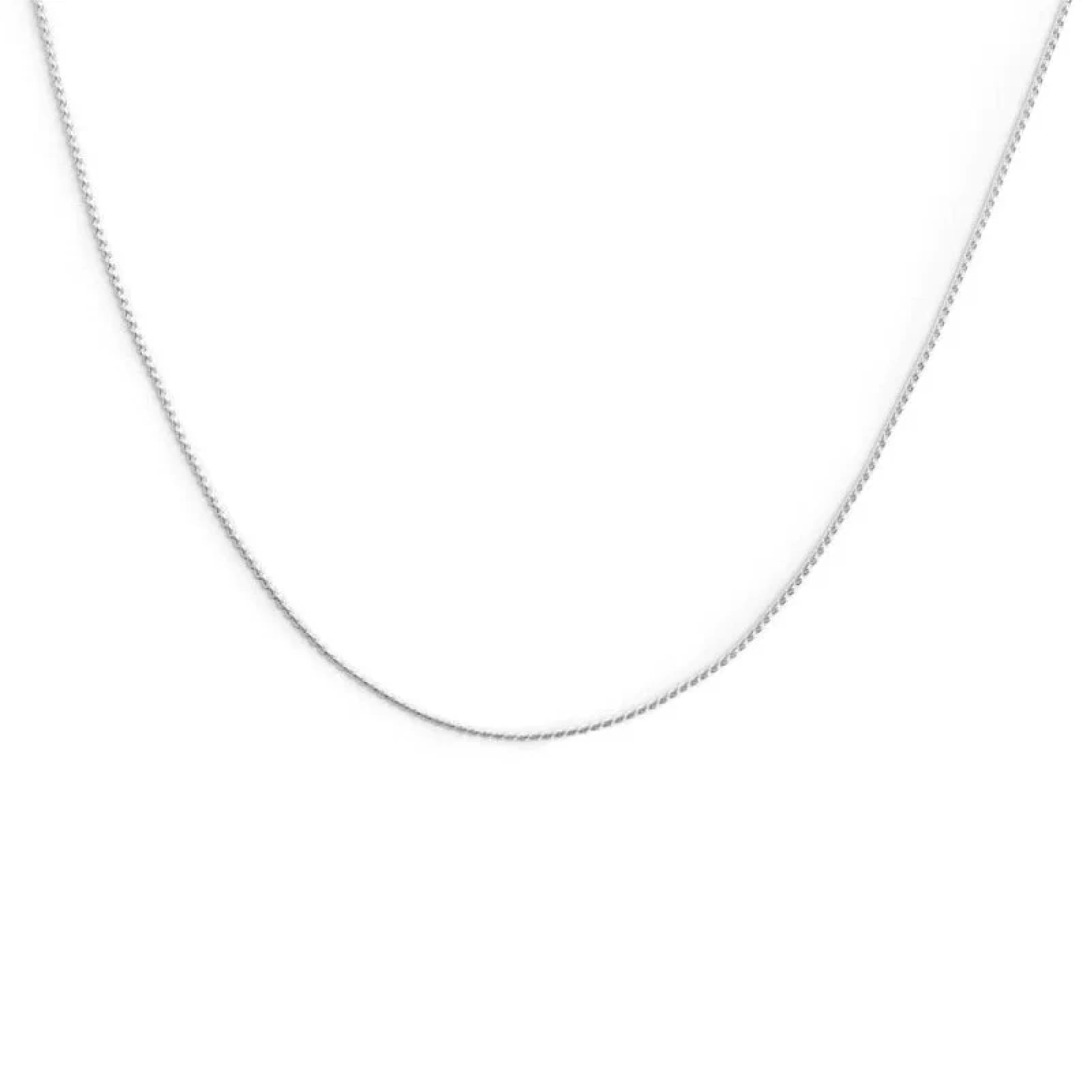 Collana catena Marlù Vision in acciaio catena a serpentina MISURA UNICA