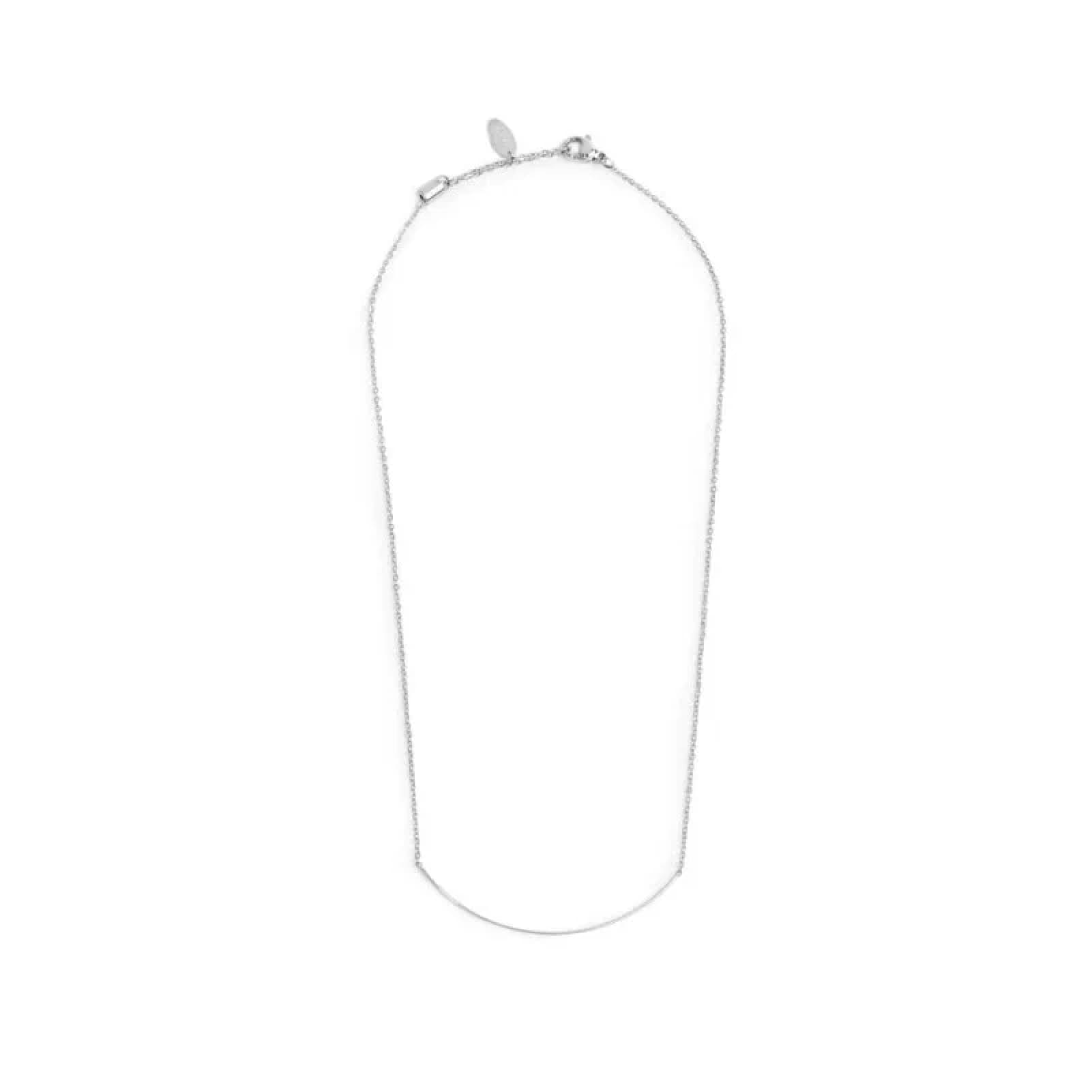 Collana catena Marlù Vision in acciaio con filo rigido MISURA UNICA