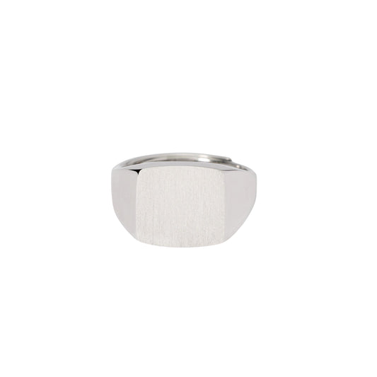 Anello regolabile Mabina Uomo in argento 925 satinato Regolabile dalla 19 alla 27