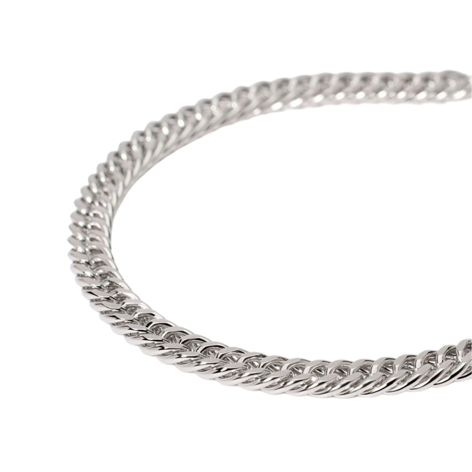 Bracciale Mabina Uomo in argento 925 maglia groumette Regolabile 19-21 cm