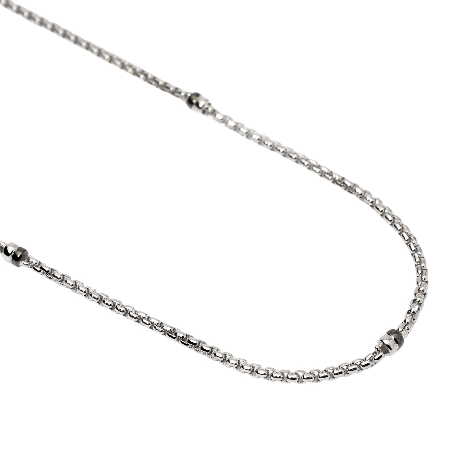Collana Mabina Uomo in argento 925 catena veneta ed elementi bruniti MISURA UNICA