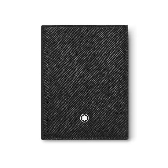 Portafoglio mini Montblanc in pelle nera sartorial MISURA UNICA