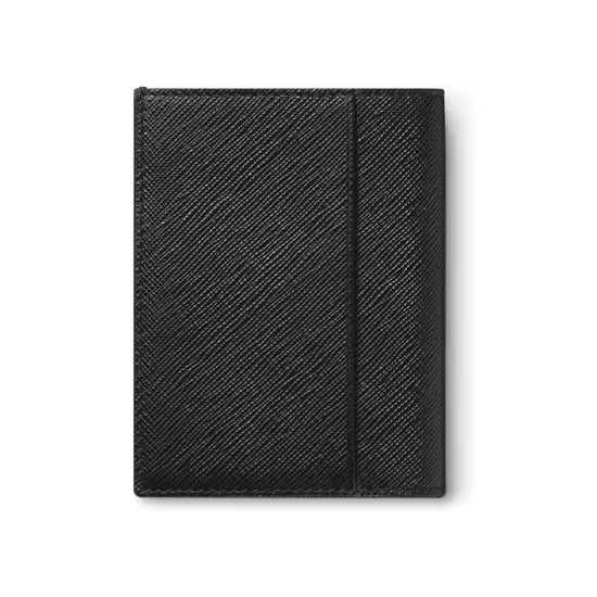 Portafoglio mini Montblanc in pelle nera sartorial MISURA UNICA