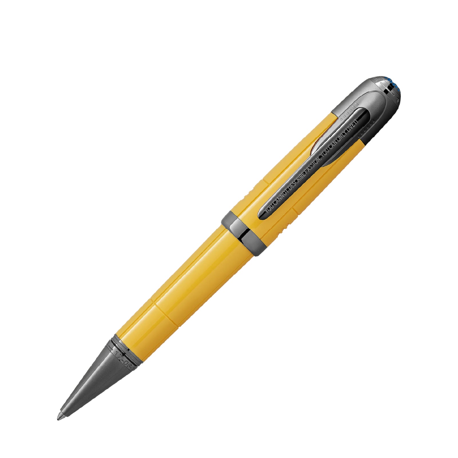 Penna sfera Montblanc Great Characters Enzo Ferrari gialla MISURA UNICA