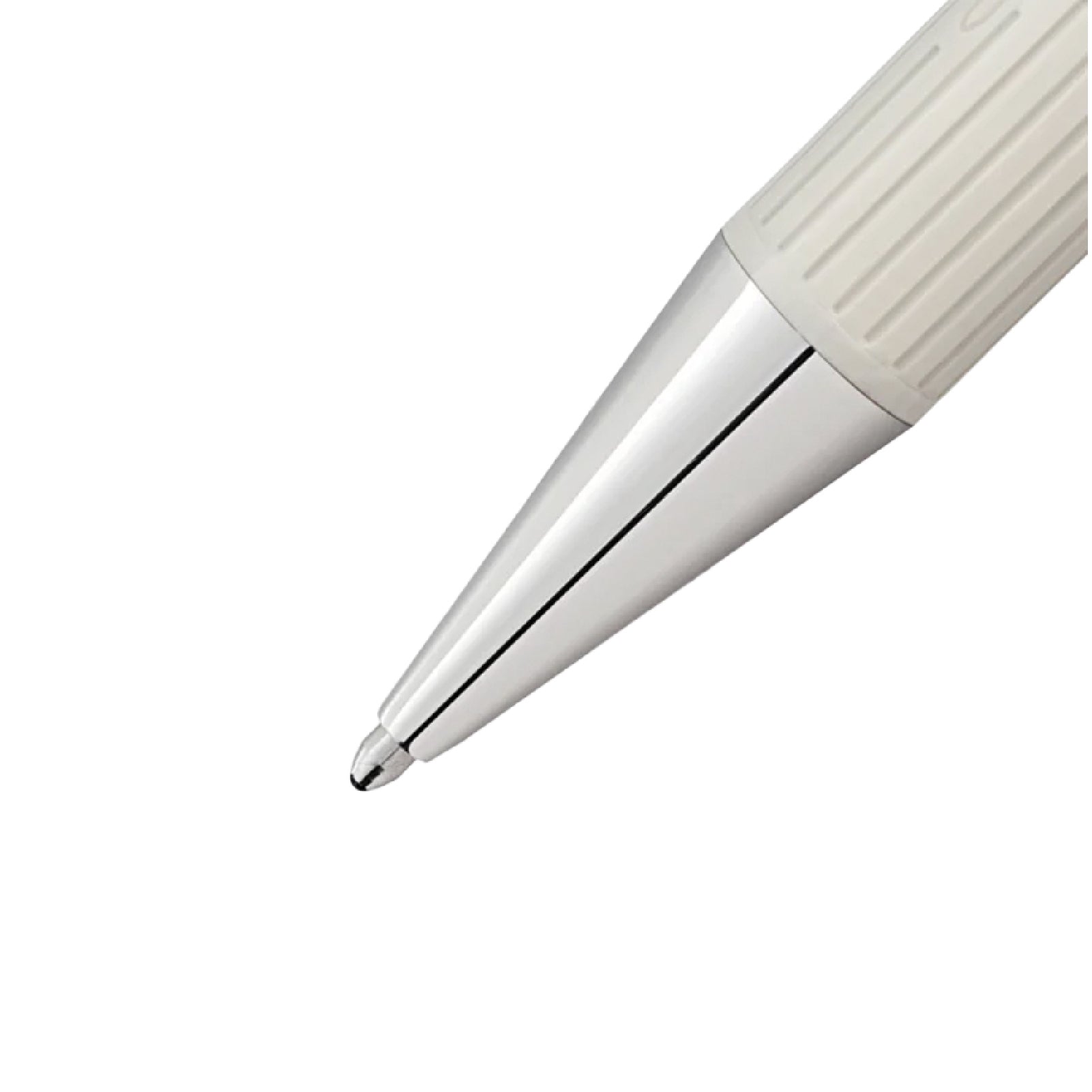 Penna a sfera Montblanc colore bianco e blu jeans unisex MB.130674