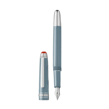 Penna stilografica Montblanc di colore grigio e argento unisex MB.131363