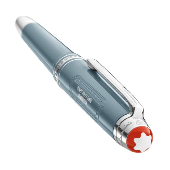 Penna stilografica Montblanc di colore grigio e argento unisex MB.131363