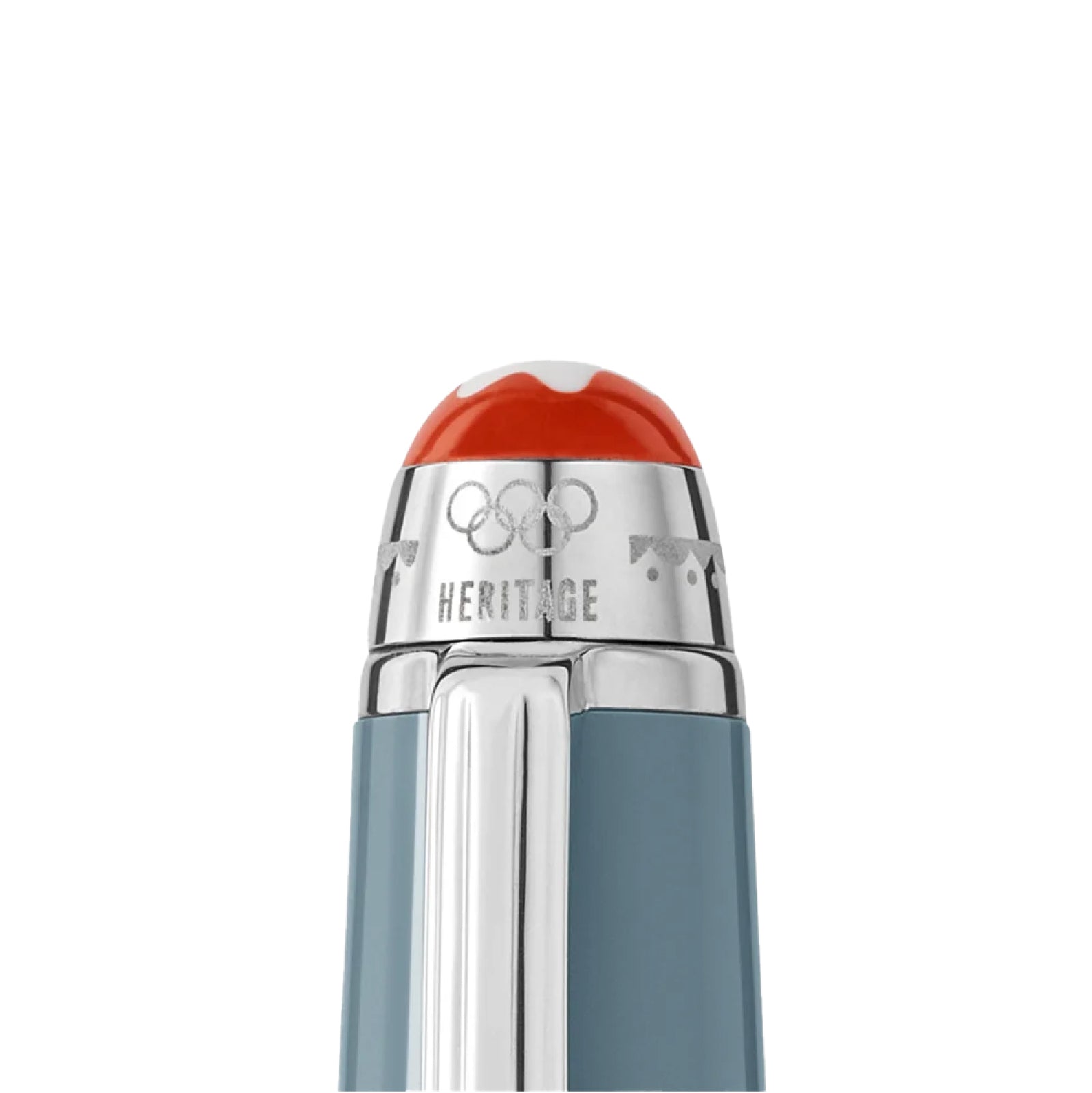 Penna stilografica Montblanc di colore grigio e argento unisex MB.131363