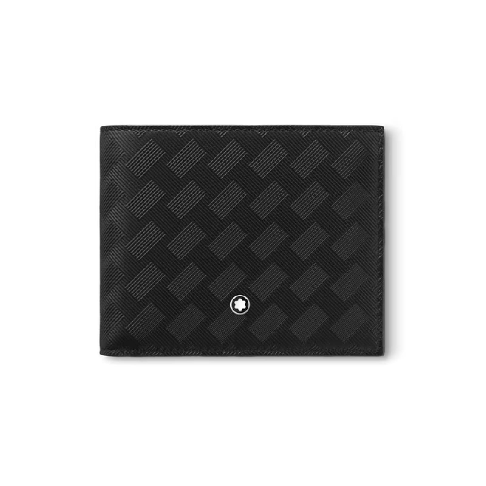 Portafoglio Montblanc Extreme 3.0 in pelle nero con sei tasche MISURA UNICA