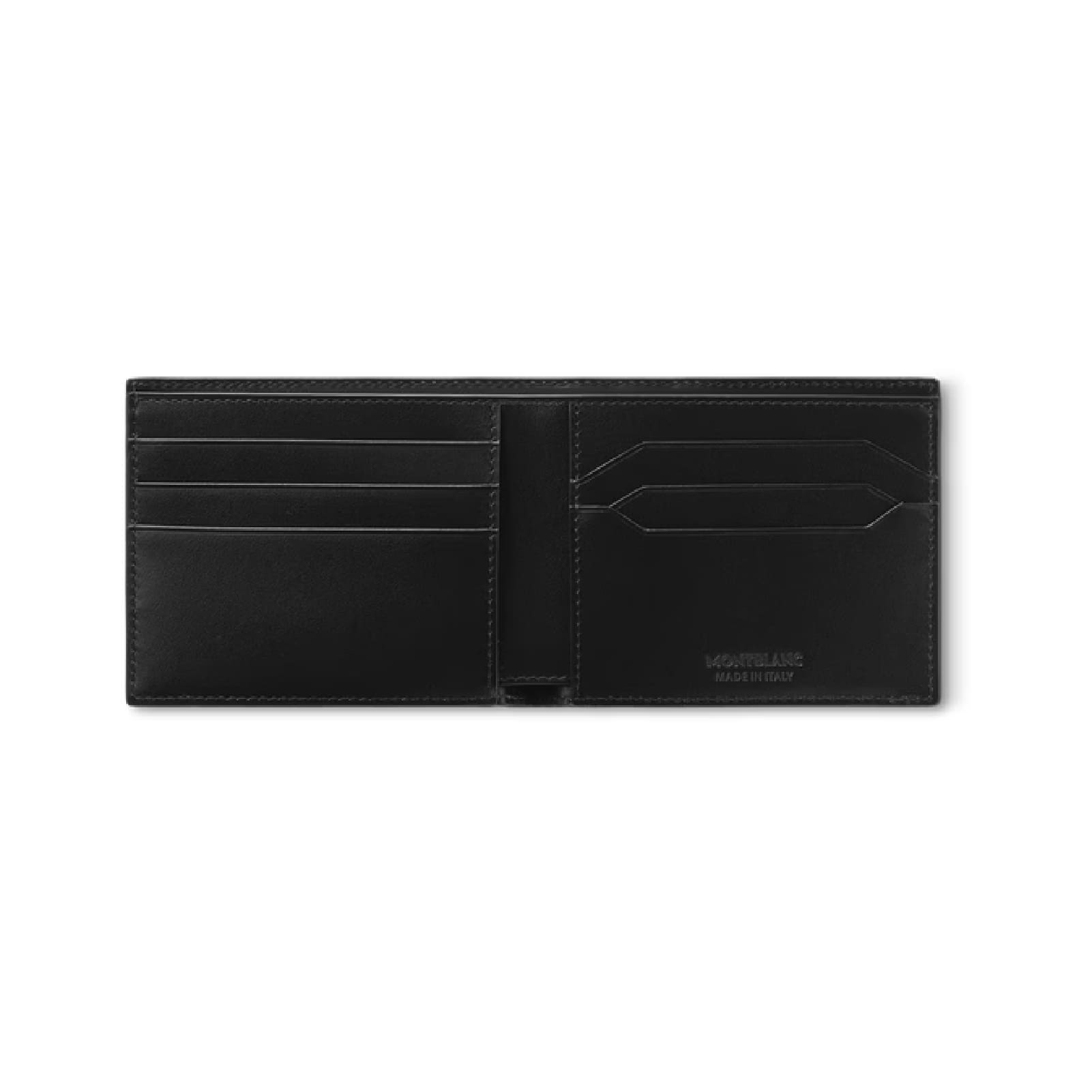 Portafoglio Montblanc Extreme 3.0 in pelle nero con sei tasche MISURA UNICA