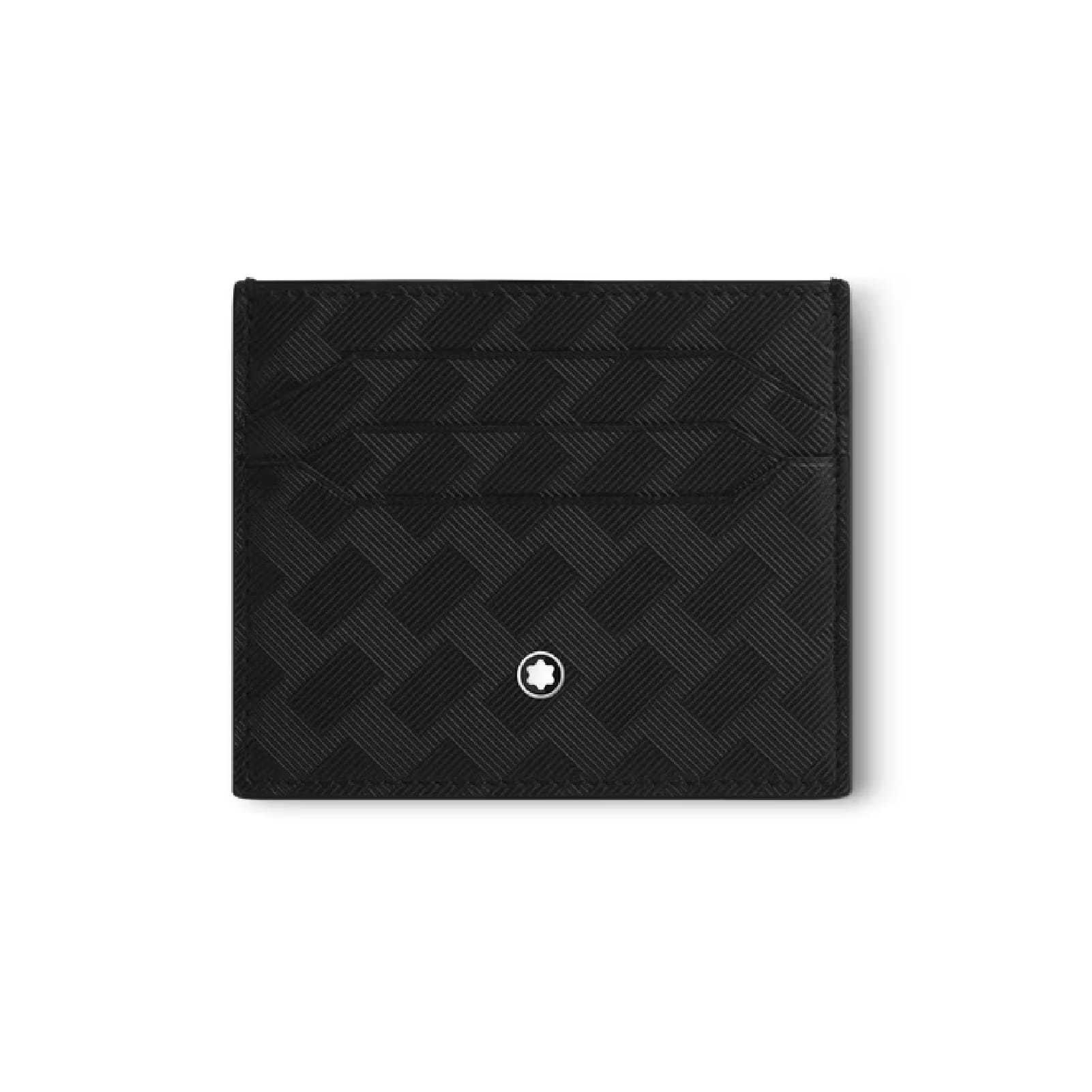 Portacarte Montblanc in pelle extreme con sei tasche color nero MISURA UNICA