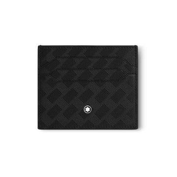 Portacarte Montblanc in pelle extreme con sei tasche color nero MISURA UNICA