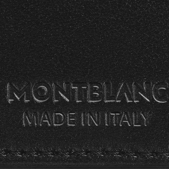 Portacarte Montblanc in pelle extreme con sei tasche color nero MISURA UNICA