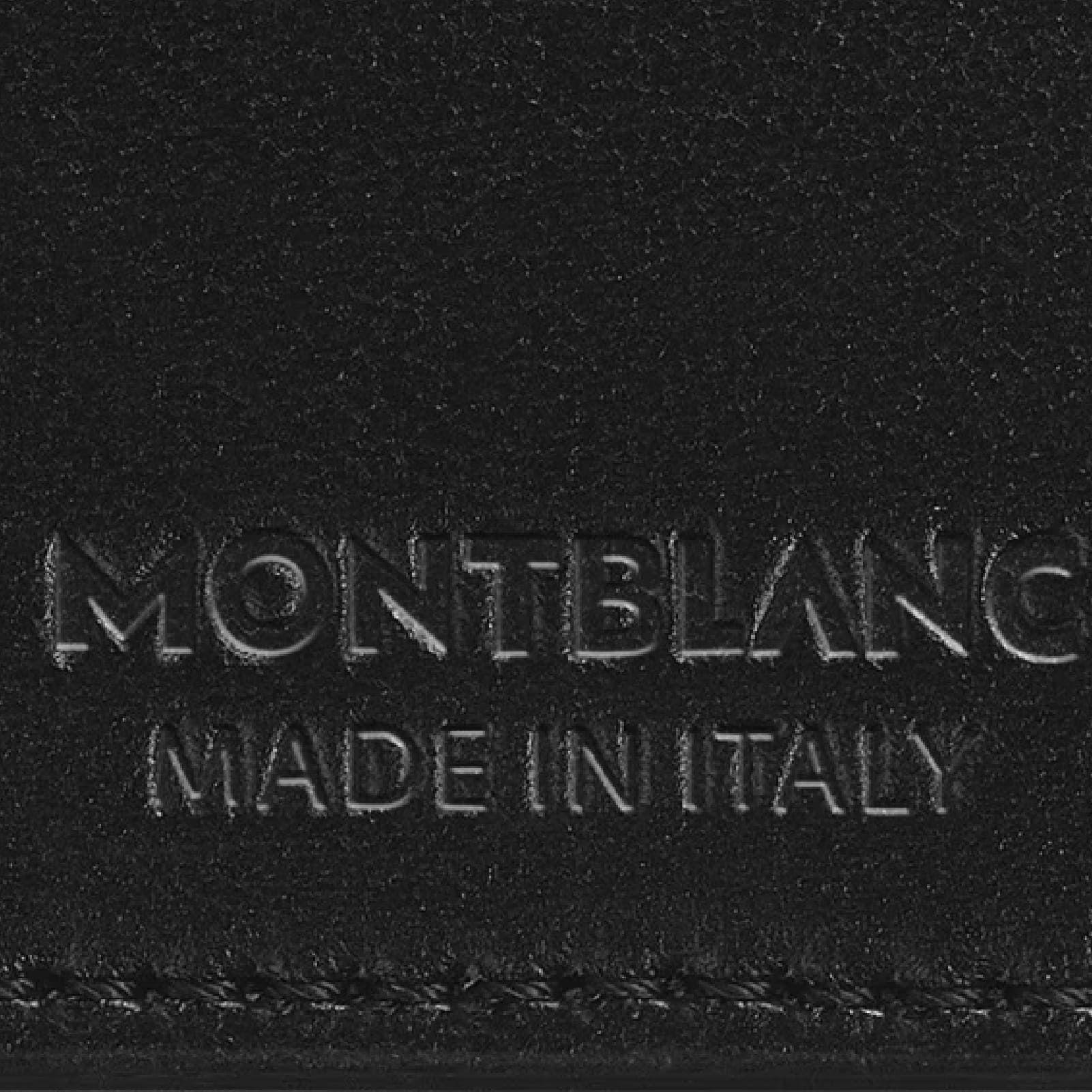 Portacarte Montblanc in pelle extreme con sei tasche color nero MISURA UNICA