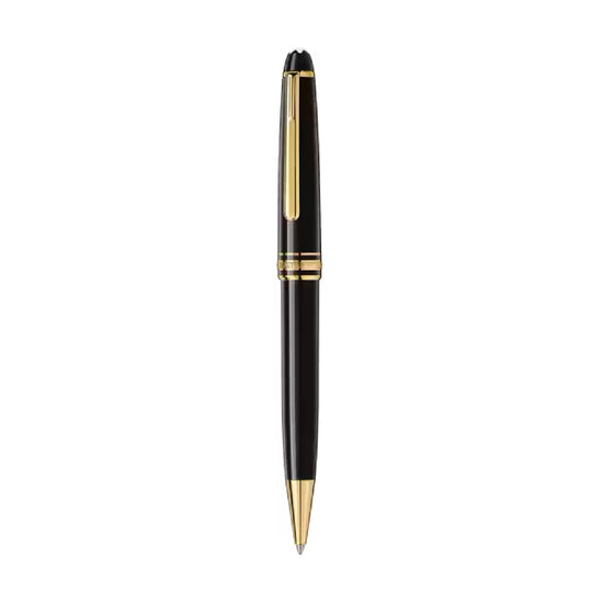 Penna a sfera Meisterstück Classique placcata in oro color nero MISURA UNICA