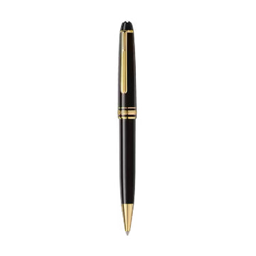 Penna a sfera Meisterstück Classique placcata in oro color nero MISURA UNICA