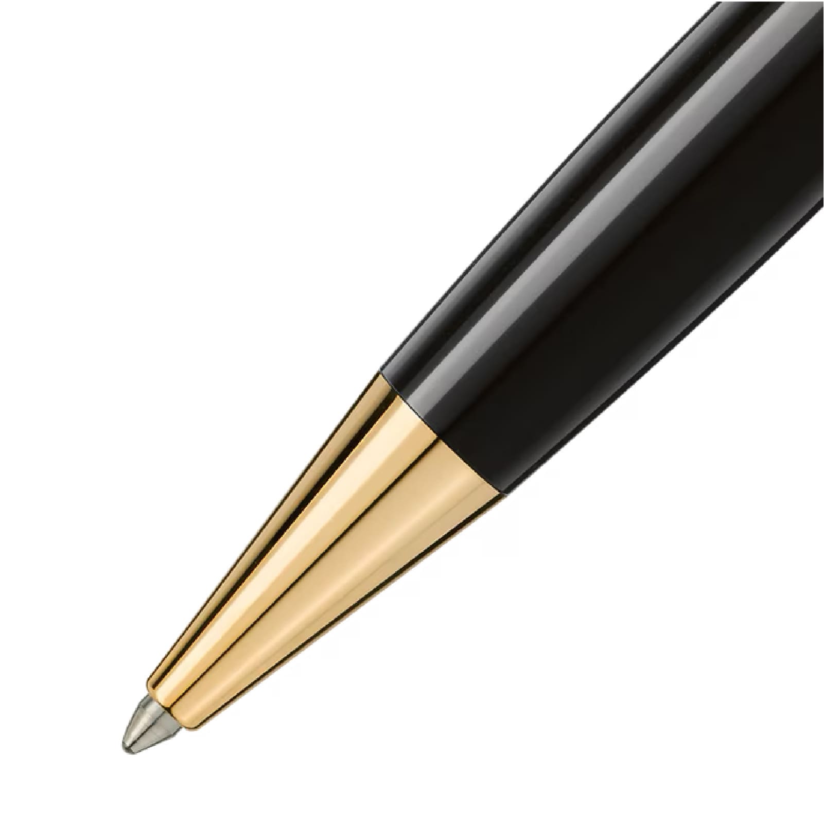 Penna a sfera Meisterstück Classique placcata in oro color nero MISURA UNICA