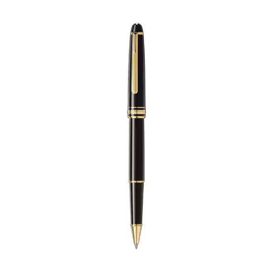Penna roller Meisterstück Classique placcata in oro color nero MISURA UNICA