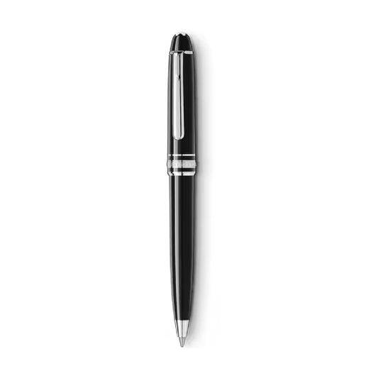 Penna a sfera Montblanc in resina e placcatura platino MISURA UNICA
