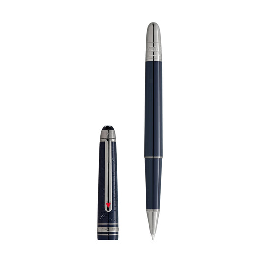 Penna sfera classique Montblanc Around the World blu MISURA UNICA