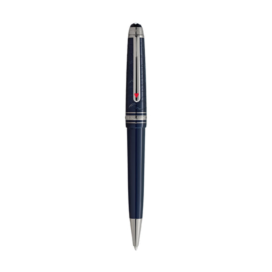 Penna sfera Montblanc Around the World in 80 Days blu MISURA UNICA