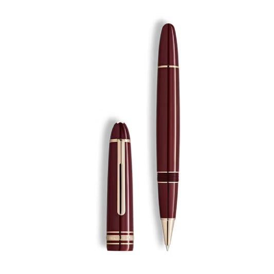 Penna roller Montblanc Meisterstück LeGrand di colore bordeaux MISURA UNICA