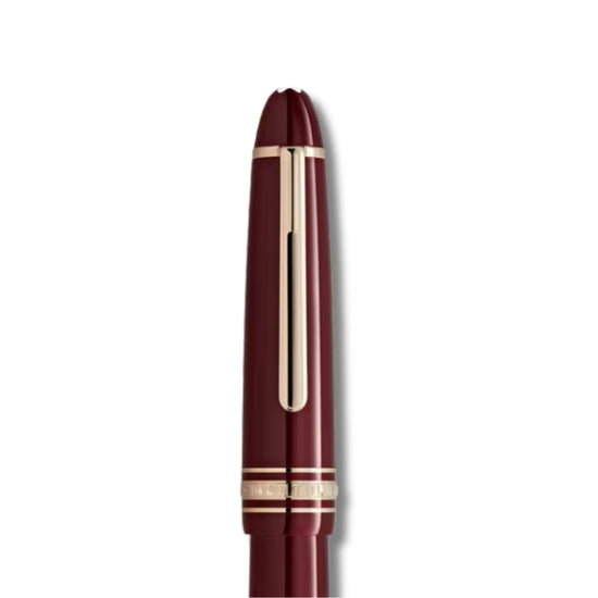 Penna roller Montblanc Meisterstück LeGrand di colore bordeaux MISURA UNICA