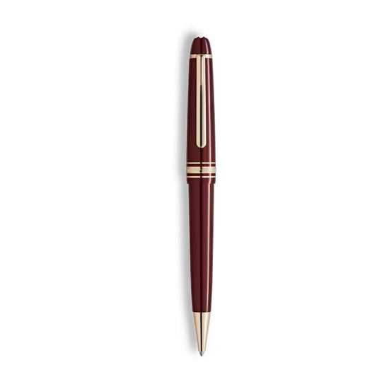 Penna a sfera Montblanc Meisterstück midsize resina bordeaux MISURA UNICA