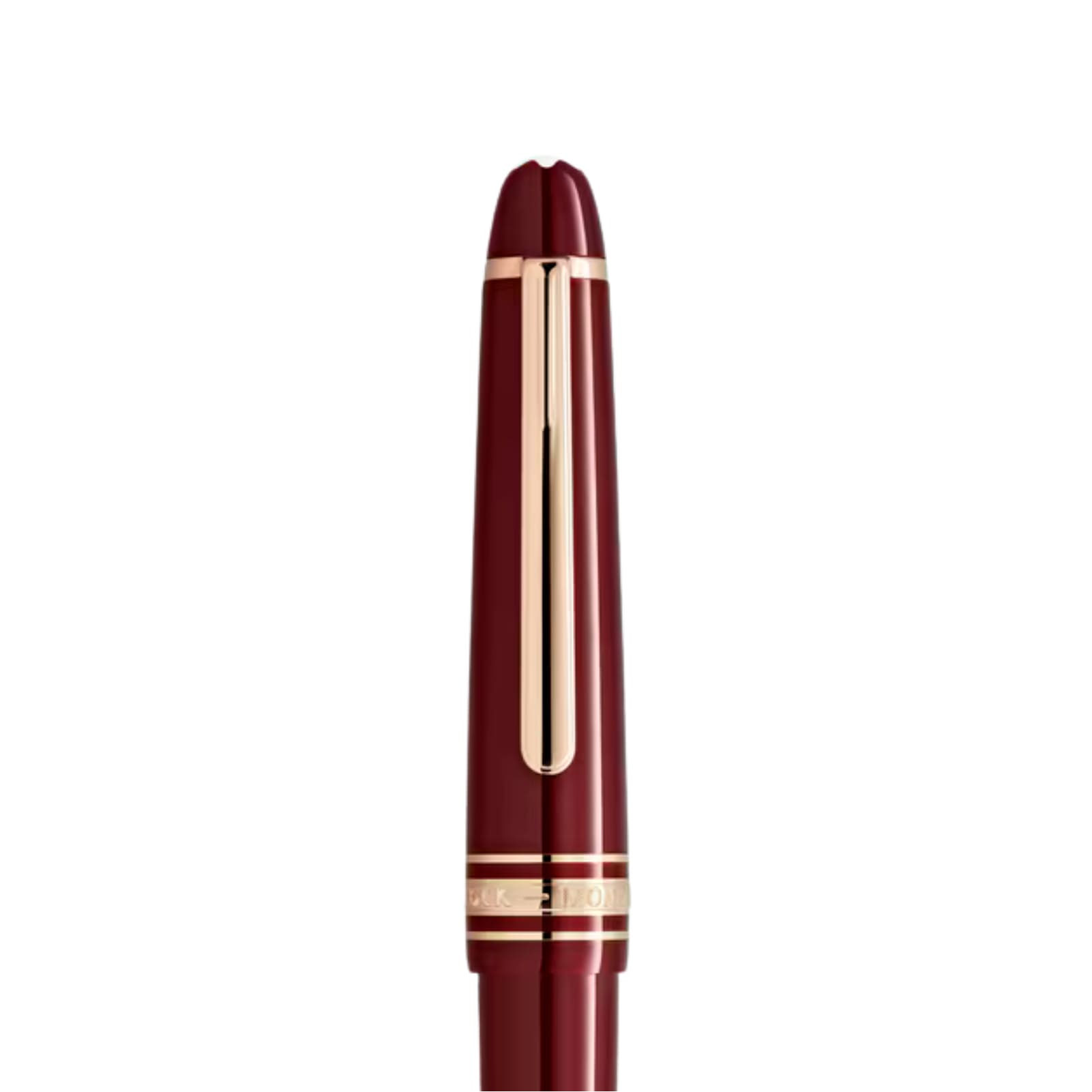 Penna a sfera Montblanc Meisterstück midsize resina bordeaux MISURA UNICA
