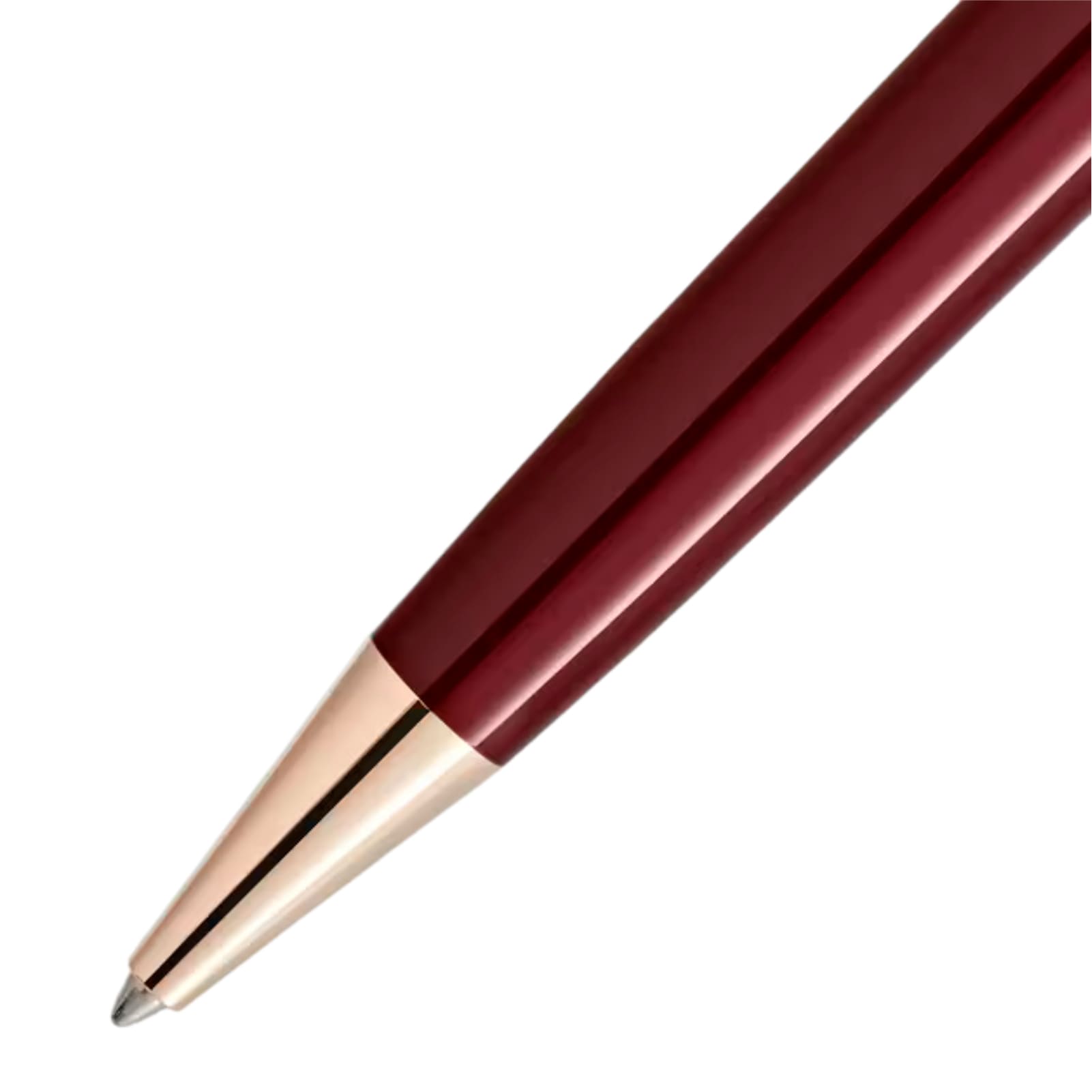 Penna a sfera Montblanc Meisterstück midsize resina bordeaux MISURA UNICA