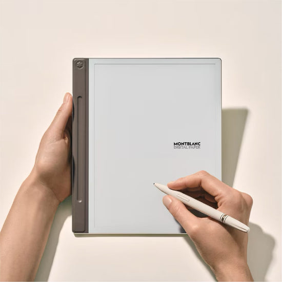 Set Montblanc Digital Paper colore oro con digital pen MISURA UNICA