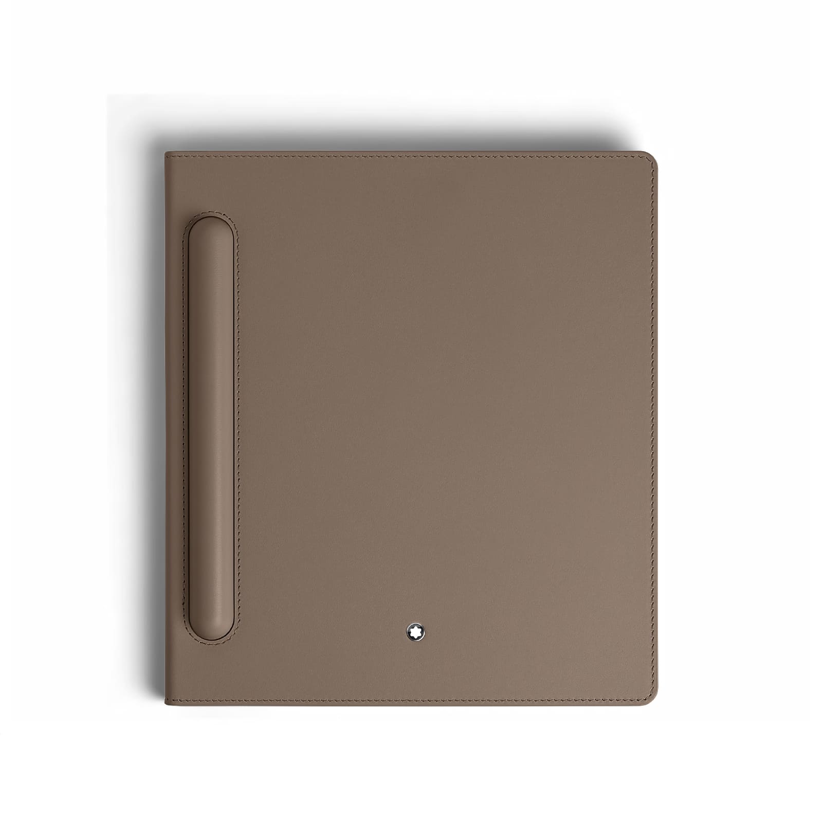  Digital Paper Folio Montblanc in pelle di vitello beige MISURA UNICA